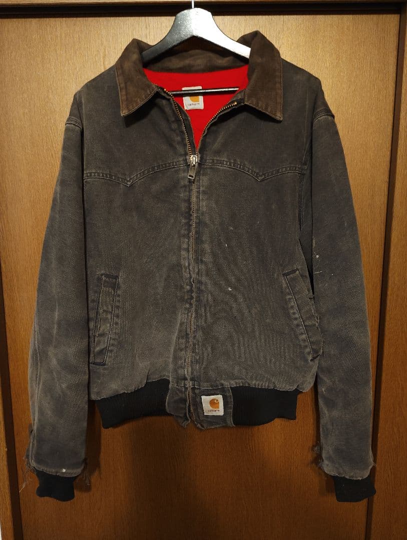 【良フェード】年代物Carhartt サンタフェジャケットカーハート