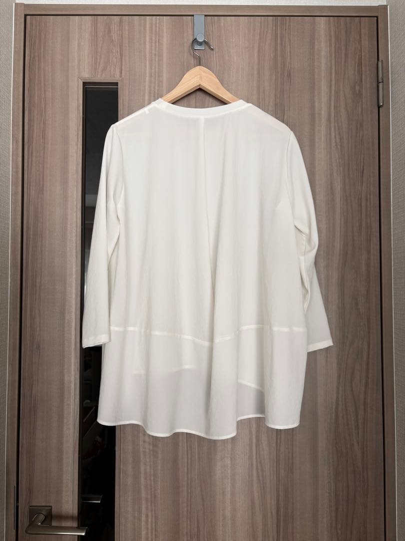 BEARDSLEY アイボリー 長袖ブラウス