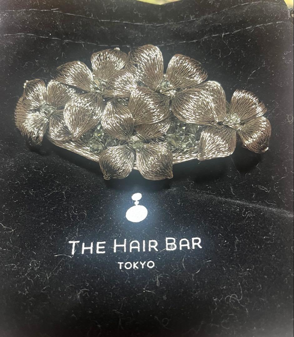 コレットマルーフ　メッシュライラック10㎝バレッタ