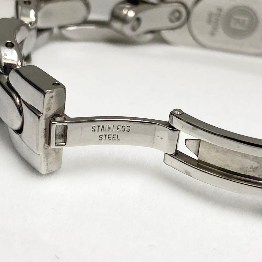 Fendi シルバー 金属ベルト 時計 3400L