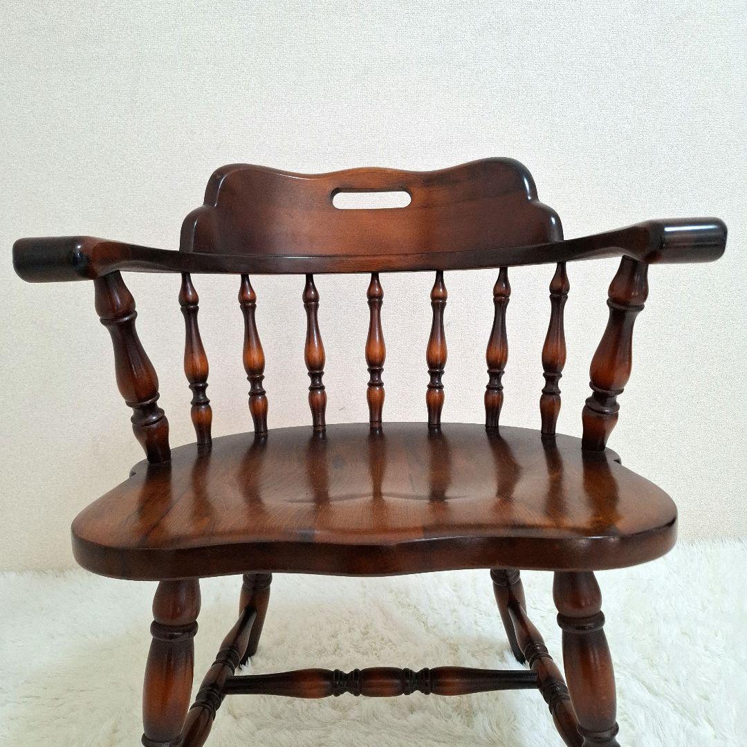 飛騨産業 アームチェア ダイニングチェア キツツキマーク