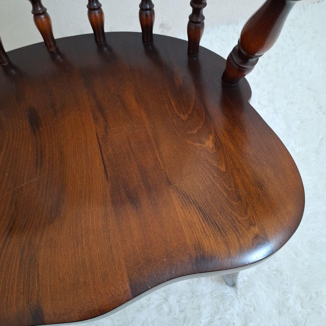 飛騨産業 アームチェア ダイニングチェア キツツキマーク