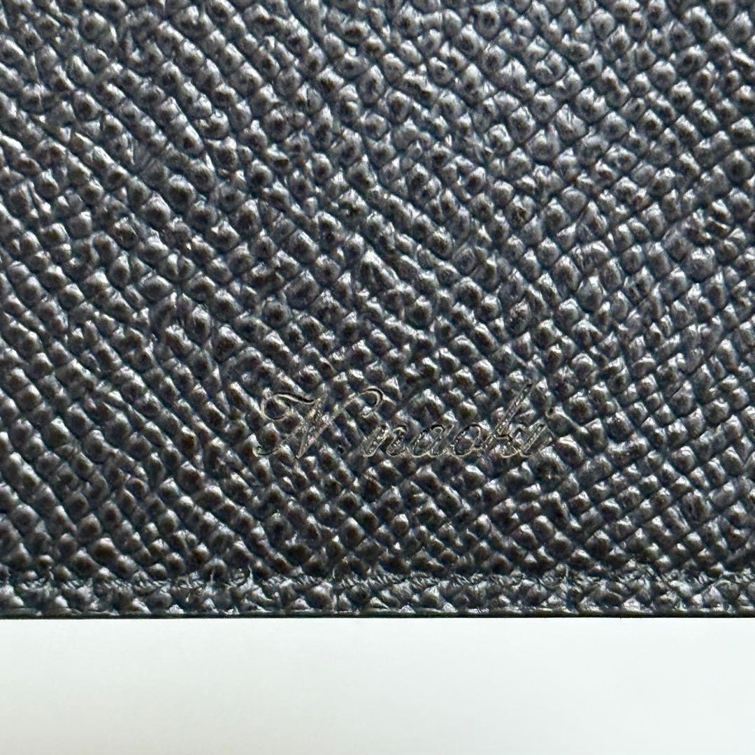 ⭐️極美品⭐️ダンヒル　マネークリップ　グレインレザー　メンズ　ブラック