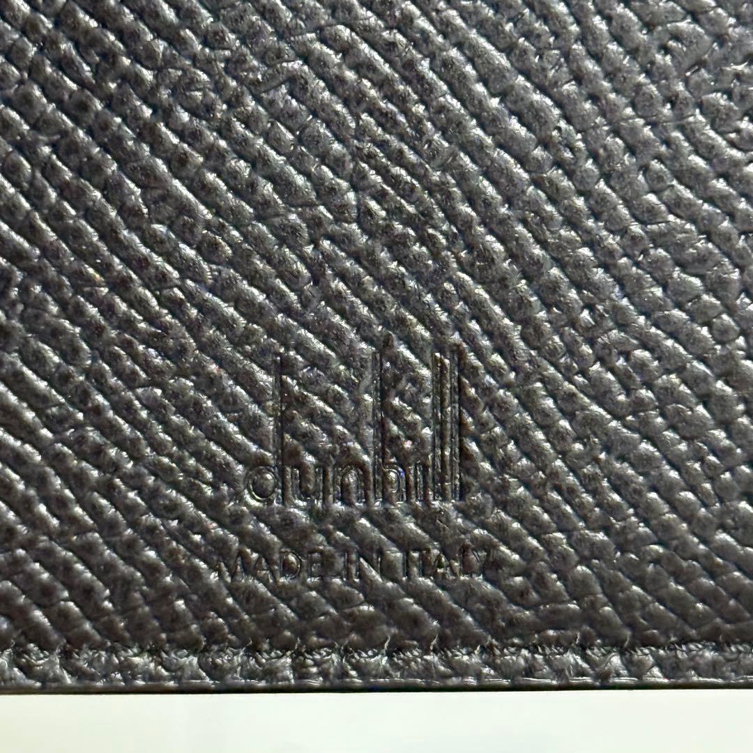 ⭐️極美品⭐️ダンヒル　マネークリップ　グレインレザー　メンズ　ブラック