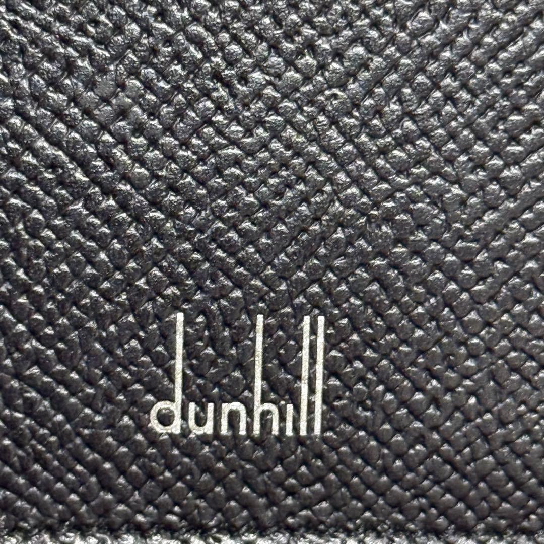 ⭐️極美品⭐️ダンヒル　マネークリップ　グレインレザー　メンズ　ブラック