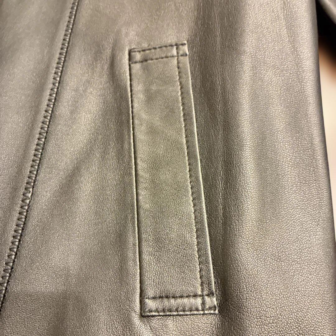 hope BALMAN レザージャケット ブルゾン ラムレザー 17号