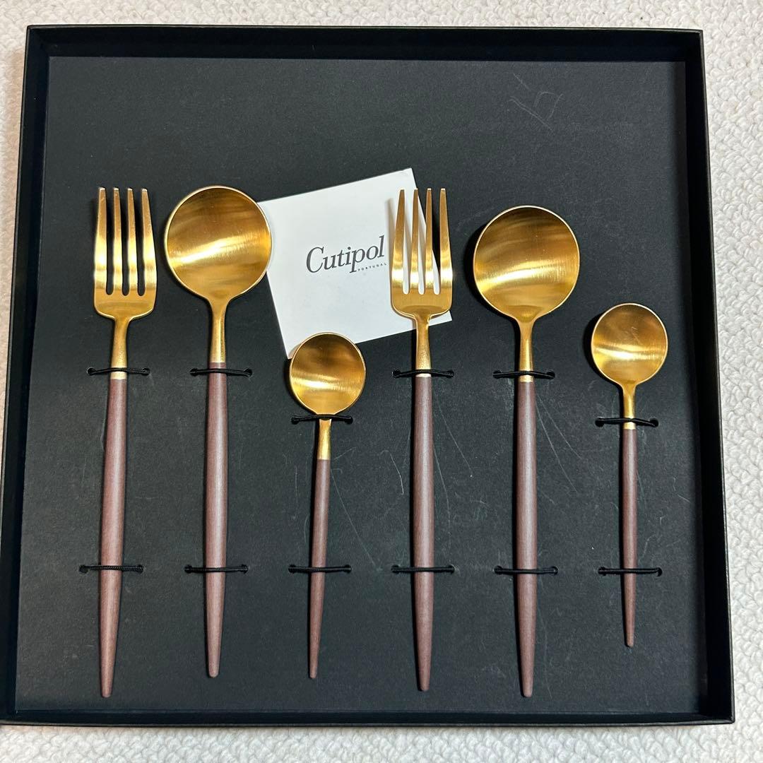 新品未使用品　クチポール　Cutipol　カトラリーセット　ゴアシリーズ　6本