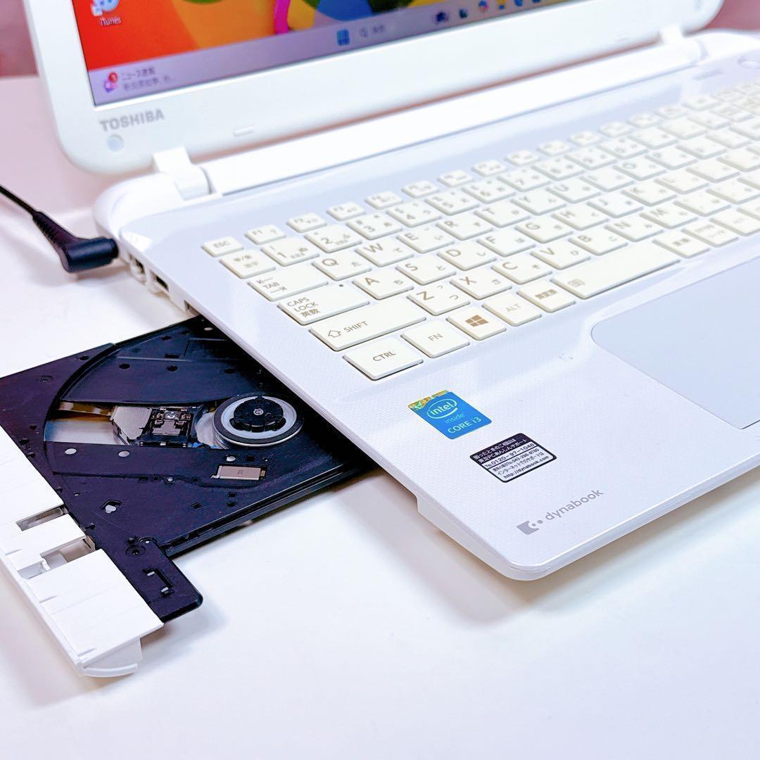 新品爆速SSD✨windows11 カメラ ノートパソコン オフィス 高性能i3