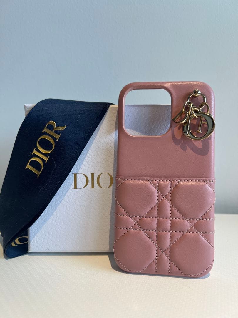 【正規品・極美品】Dior iPhone 13 Pro ケース（ピンク）本体