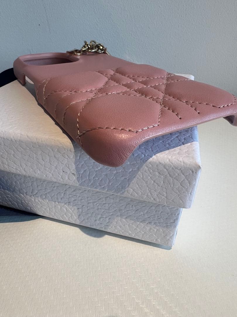 【正規品・極美品】Dior iPhone 13 Pro ケース（ピンク）本体