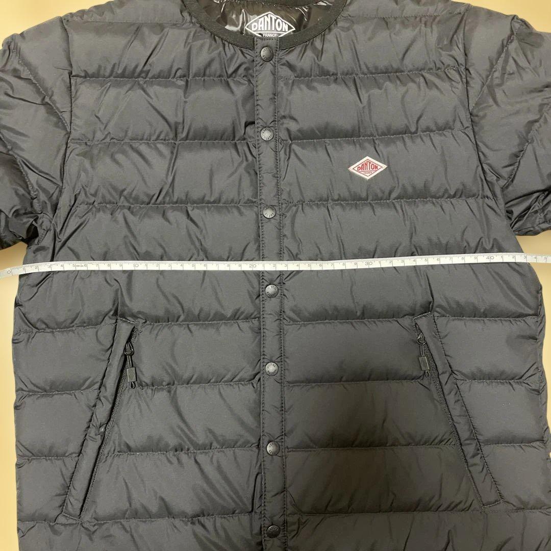 ダントン　ダウンジャケット インナーダウンジャケット　ブラック