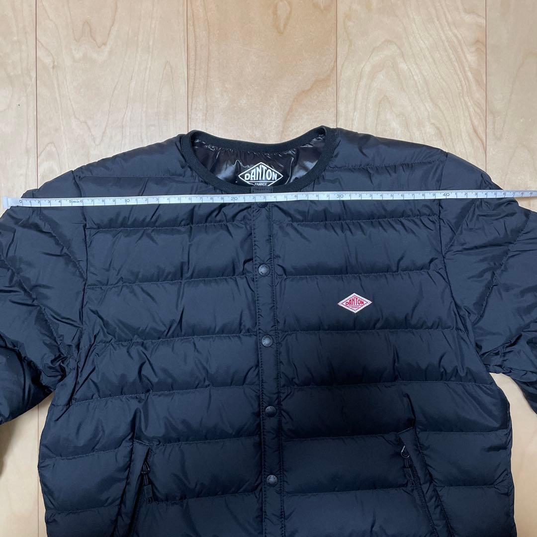ダントン　ダウンジャケット インナーダウンジャケット　ブラック