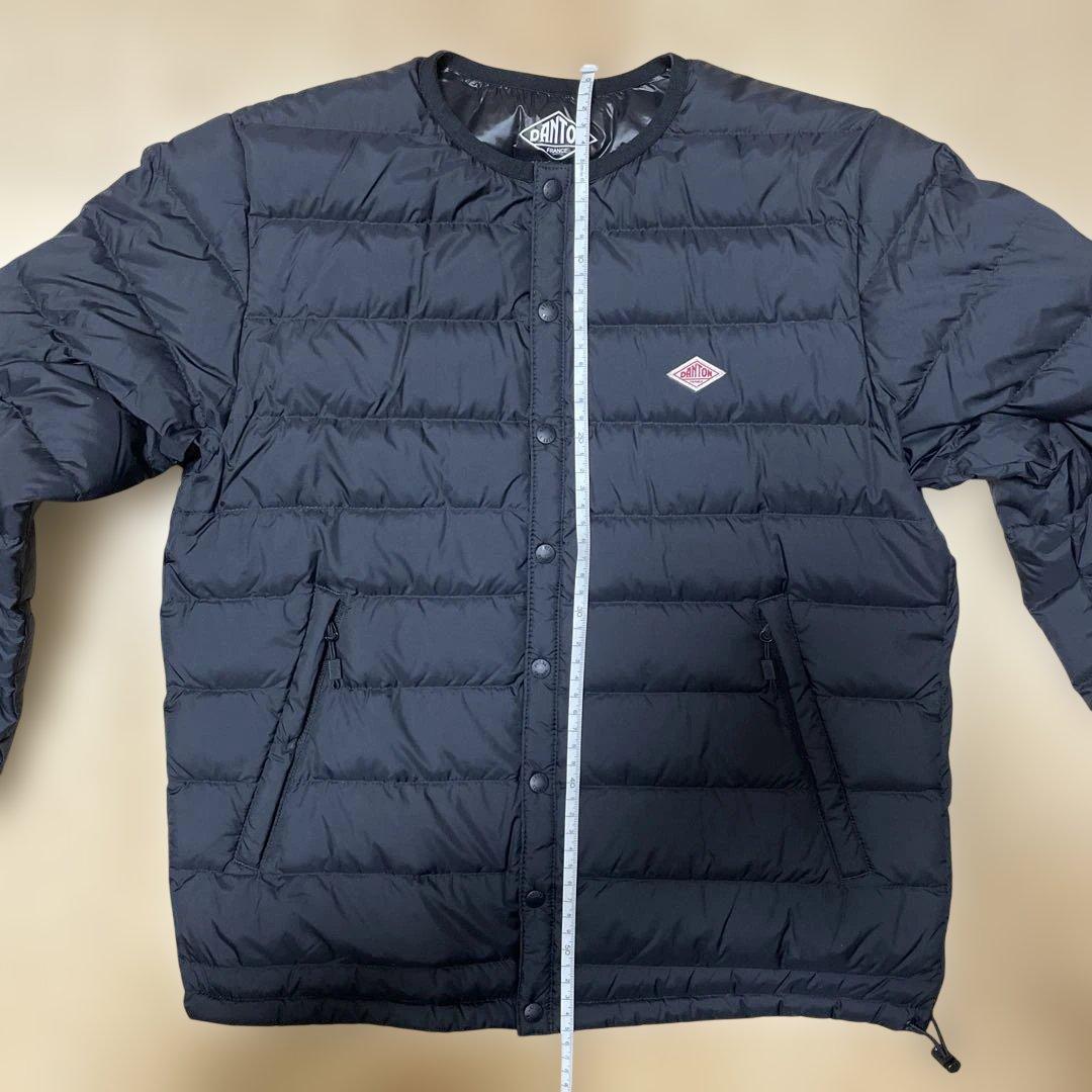ダントン　ダウンジャケット インナーダウンジャケット　ブラック