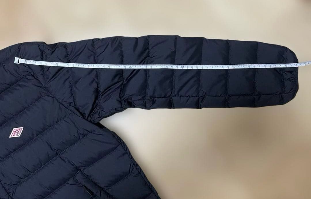 ダントン　ダウンジャケット インナーダウンジャケット　ブラック
