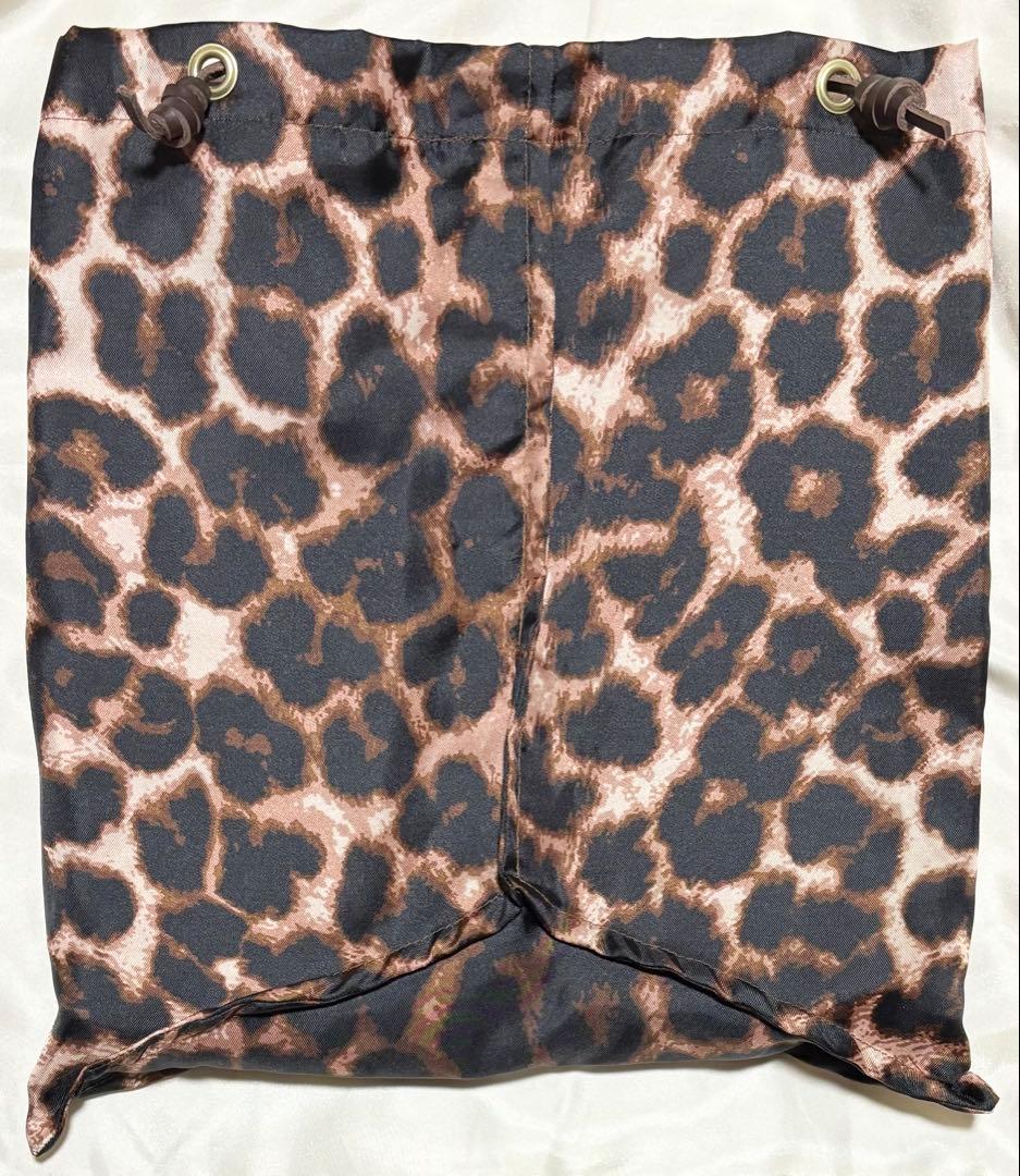 IENA【manipuri /マニプリ】プリントトートバッグ(レオパード)