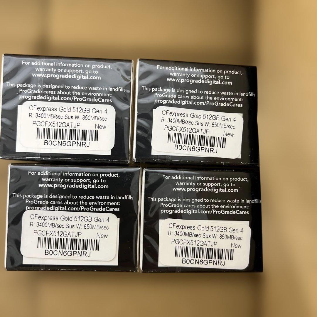 374 ProGrade Digital CFexpress Type B 4個