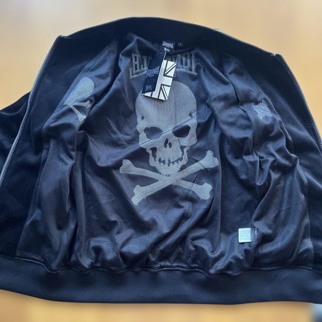 Lonsdale　ロンズデール　スカジャン　ベロア　スカル　ドクロ