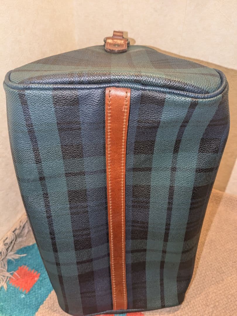 Polo Ralph Lauren チェック柄　ミニボストンバッグ