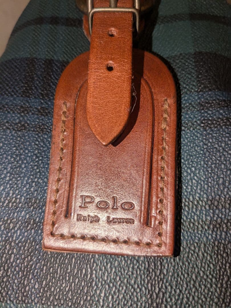 Polo Ralph Lauren チェック柄　ミニボストンバッグ