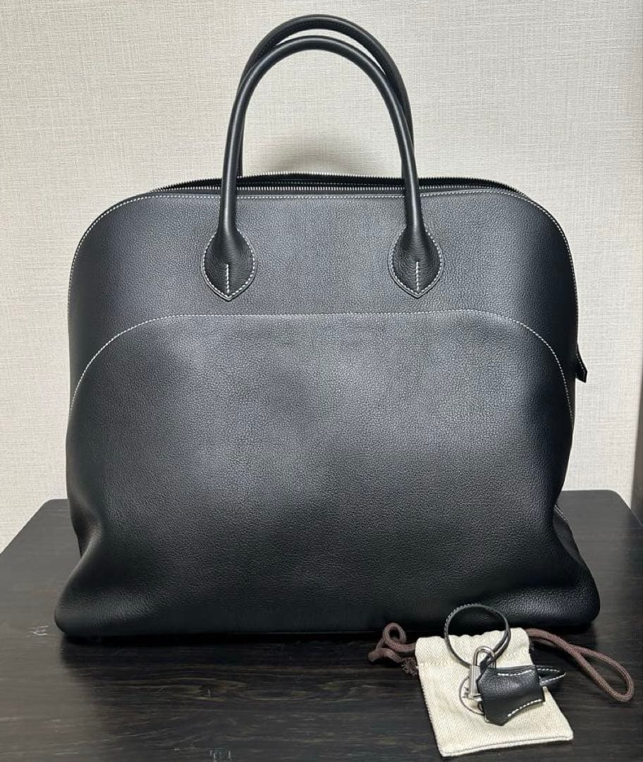 【HIROSHI】HERMESエルメス　ボリードリラックス45 ブラック