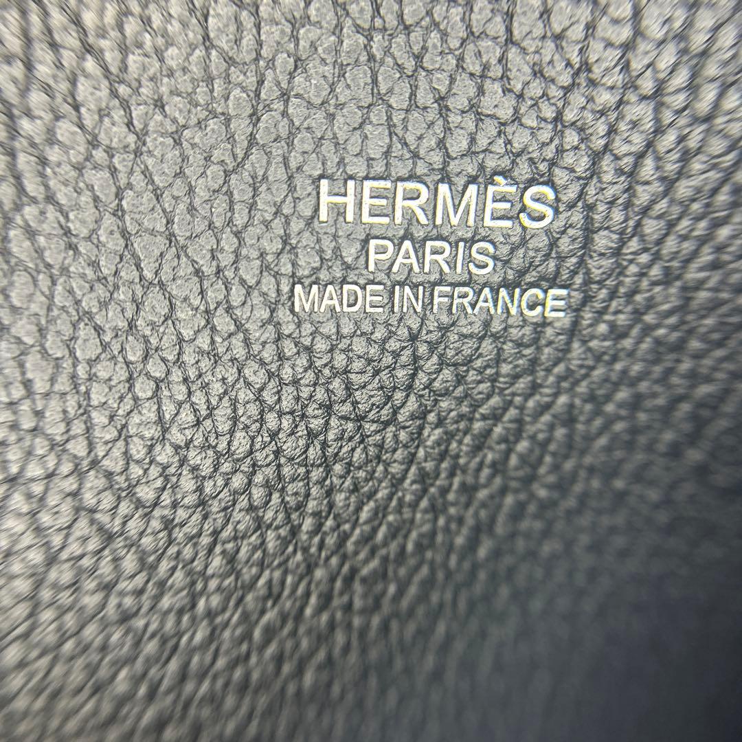 【HIROSHI】HERMESエルメス　ボリードリラックス45 ブラック