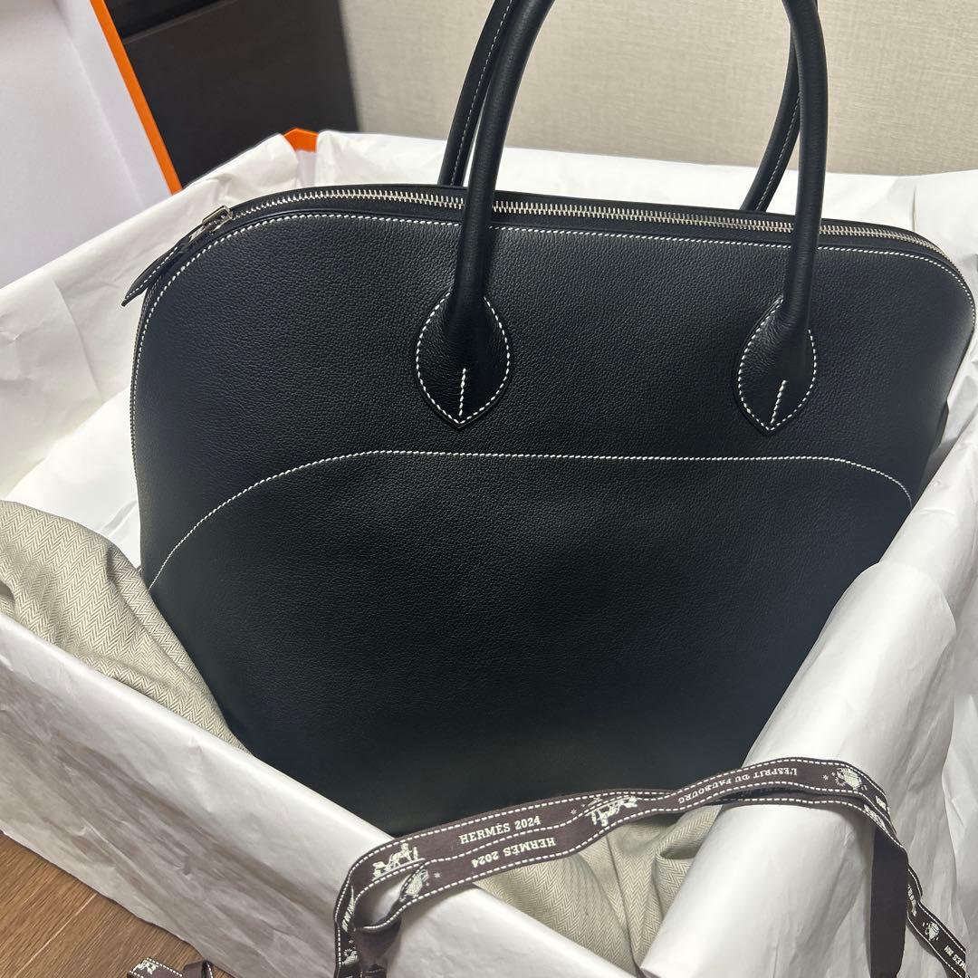 【HIROSHI】HERMESエルメス　ボリードリラックス45 ブラック