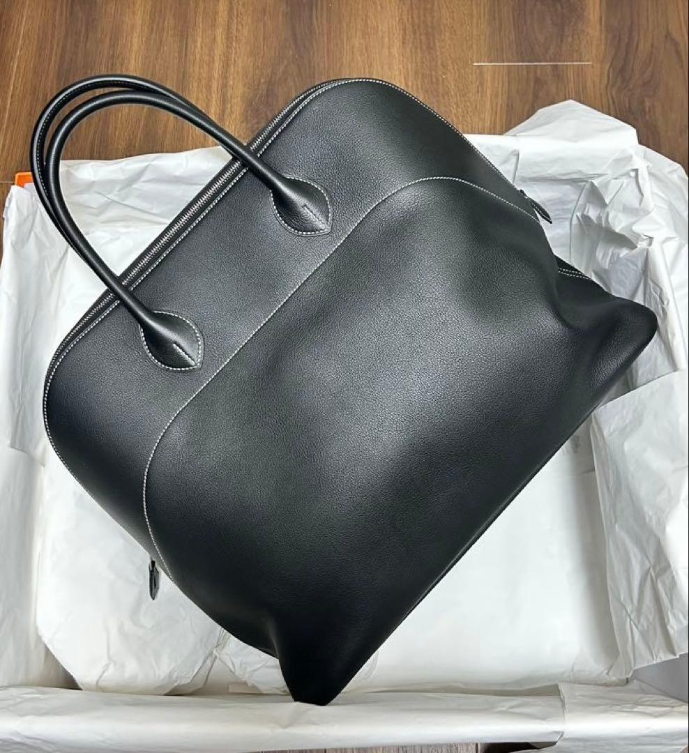 【HIROSHI】HERMESエルメス　ボリードリラックス45 ブラック