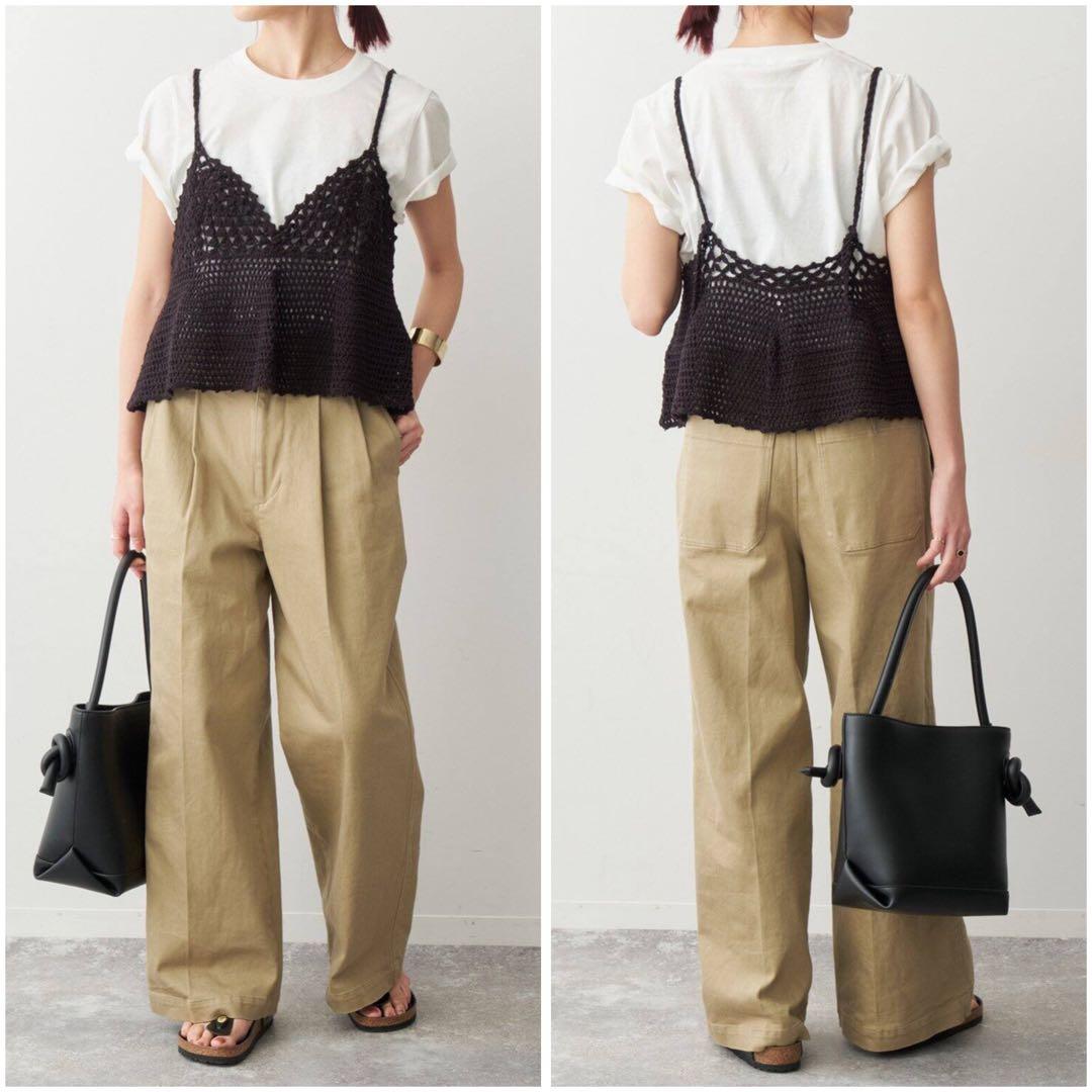 未使用【Spick and Span】 クロシェニットキャミソール