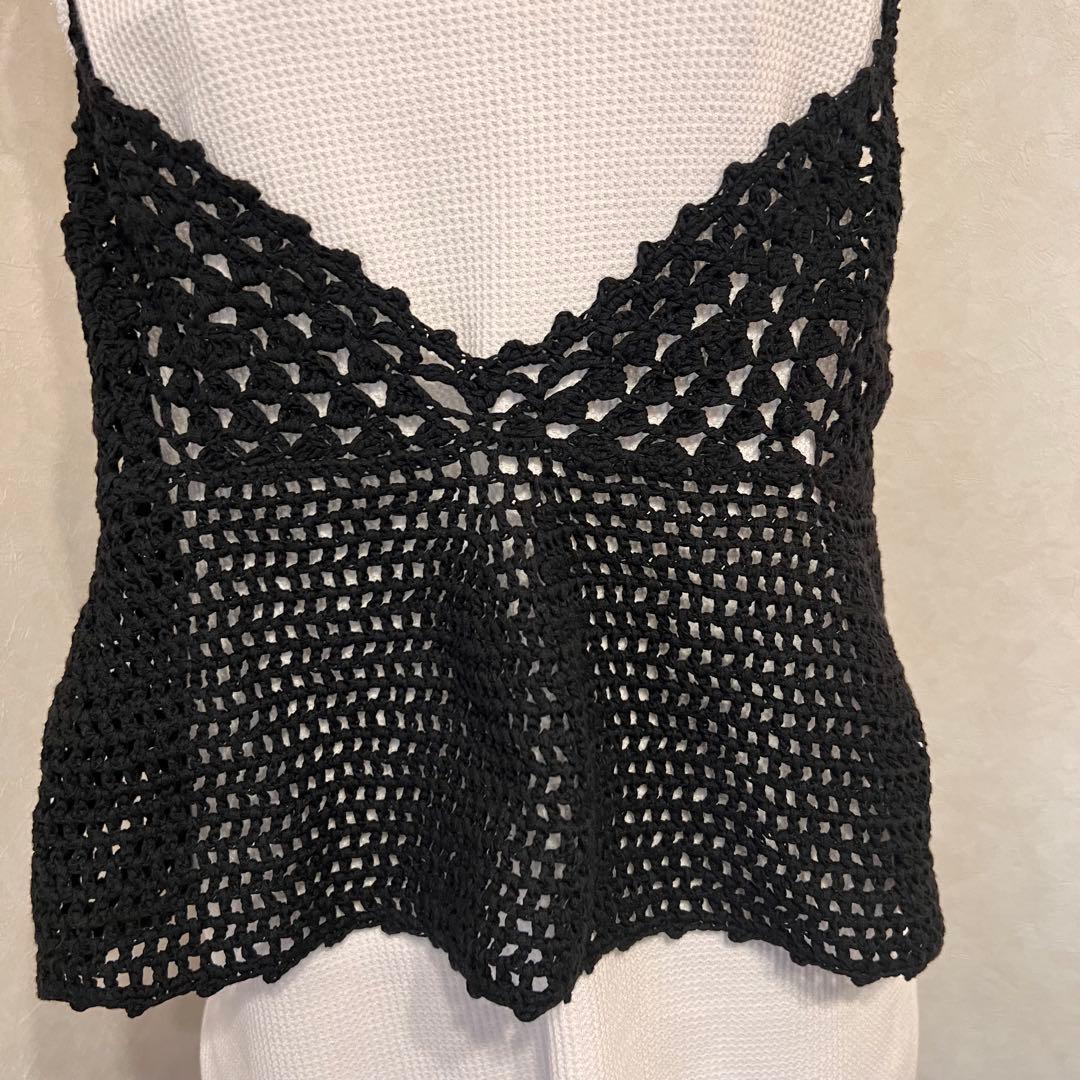 未使用【Spick and Span】 クロシェニットキャミソール