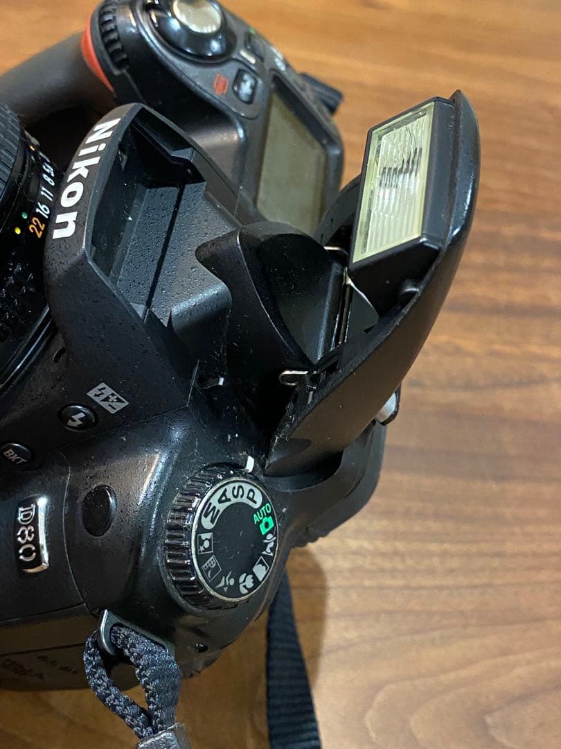 Nikon D80 CCDデジタル一眼レフ　ニッコール35-70レンズ付 動作品