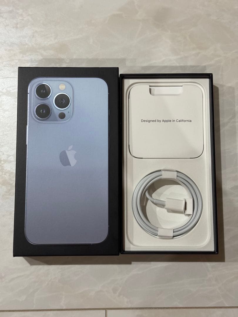 美品！iPhone13 Pro 512GB シエラブルー SIMフリー