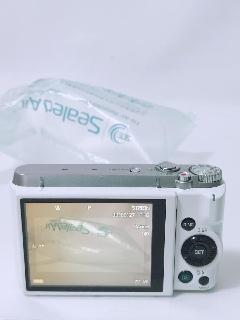 CASIO EXILIM EX-ZR1000 ホワイト デジタルカメラ