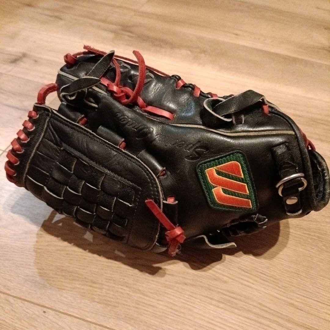 ミズノ 軟式グローブ 特別注文 本革　レア　ビッグエム