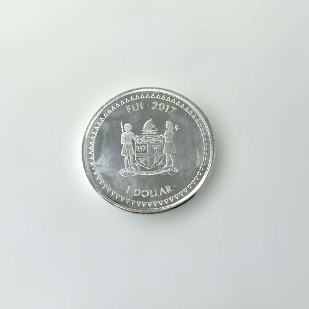【純銀】HOKUSAI “THE GREAT WAVE” フィジー　銀貨1ドル