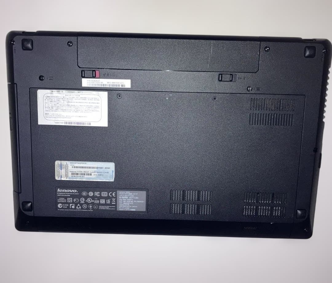 lenovo G580 ノートPC アダプター付き