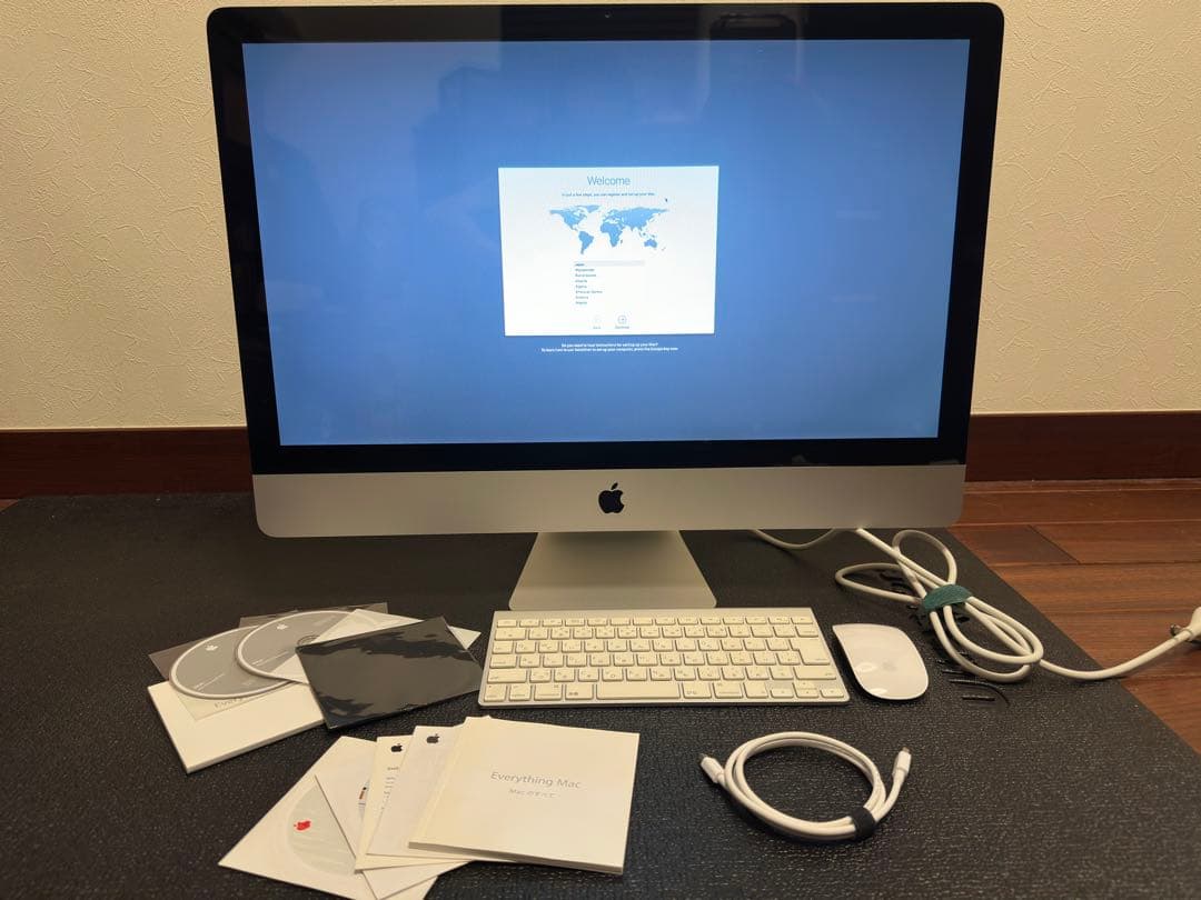 Apple iMac 27インチ 2010 A1312 一式　初期化済