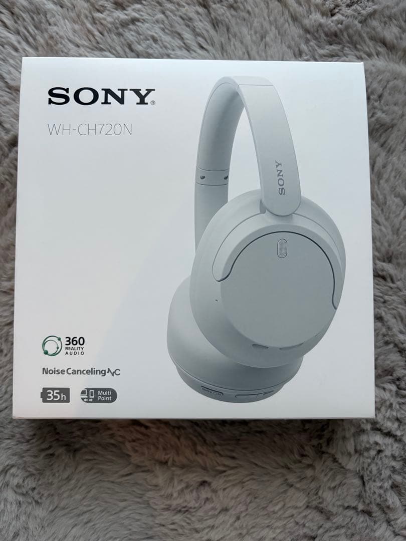 【未使用】SONY ワイヤレスヘッドホン (WH-CH720N)