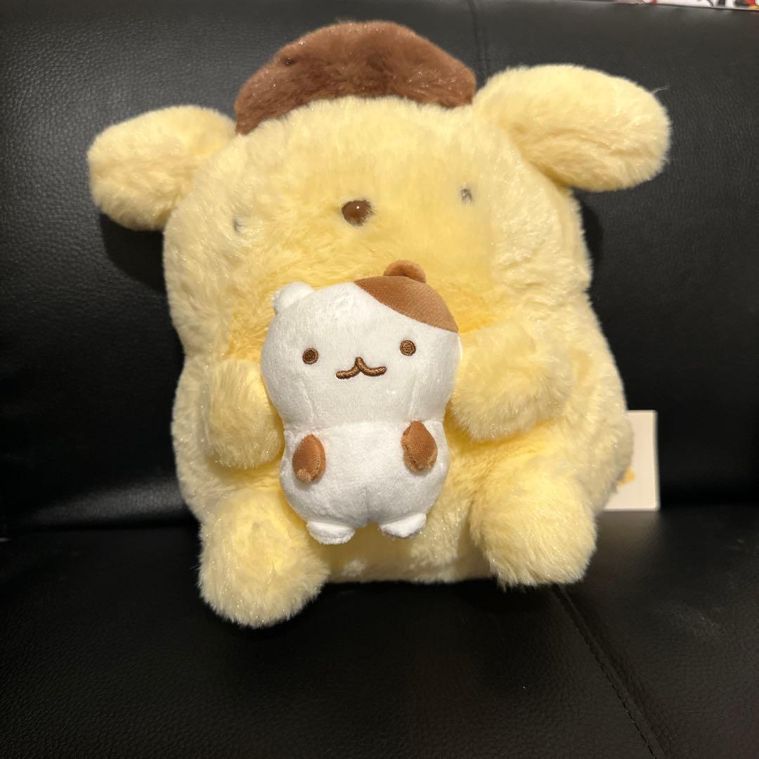 ポムポムプリン ぬいぐるみ プリンとマフィンなかよしタイム バースデー