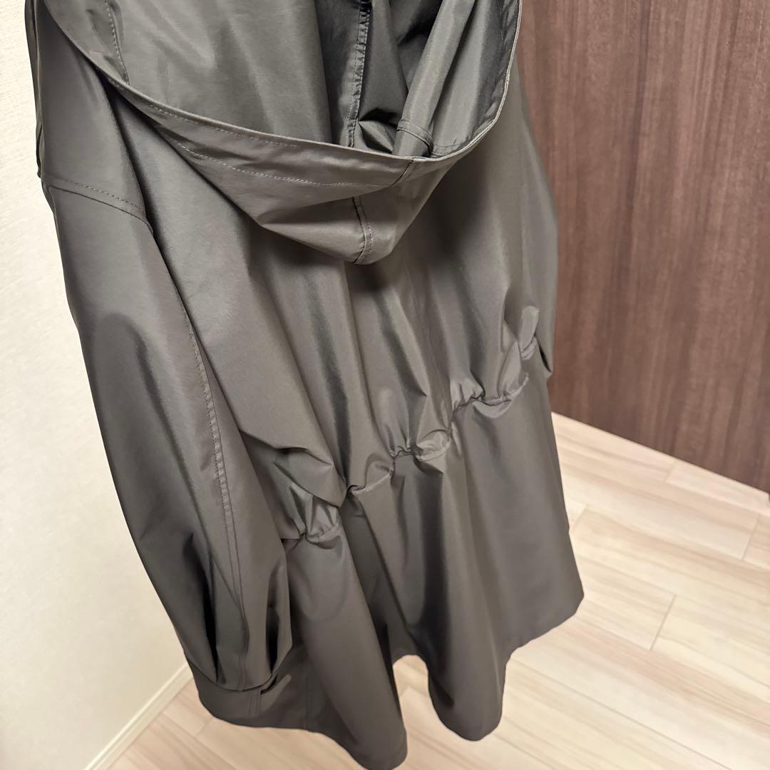 新品タグ付THE RERACS モンスターパーカー　ミドルレングス　36 グレー