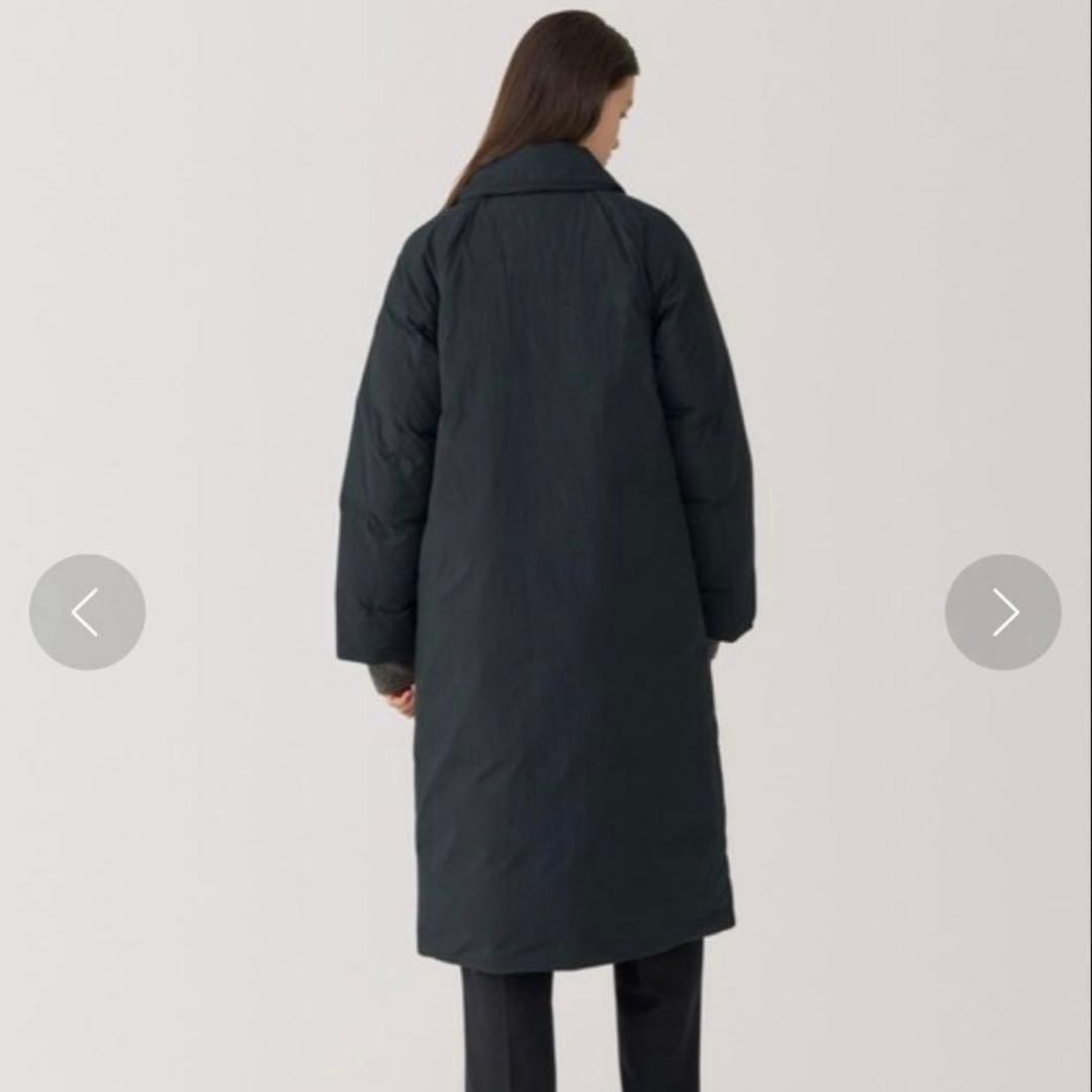 無印MUJILaboブラック ロングダウンコート