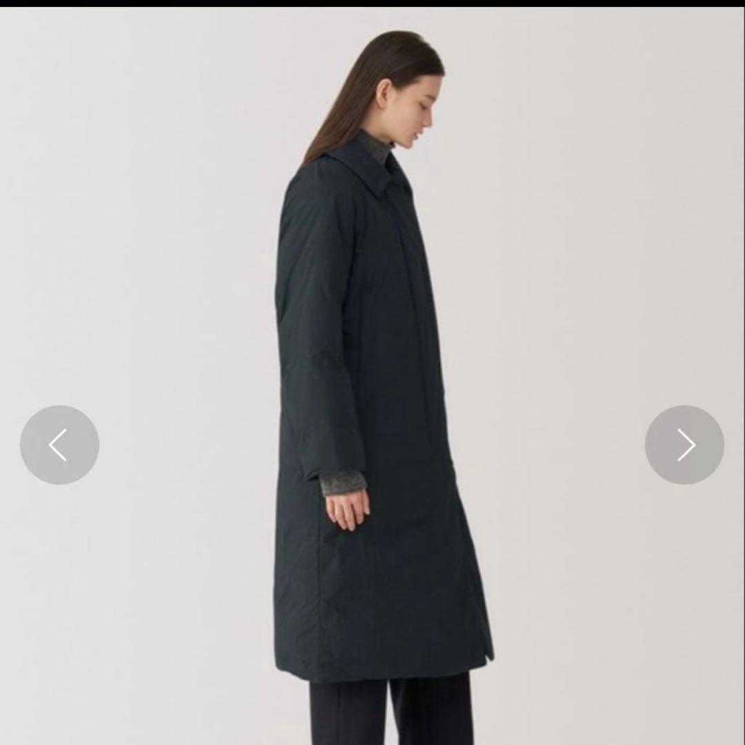 無印MUJILaboブラック ロングダウンコート