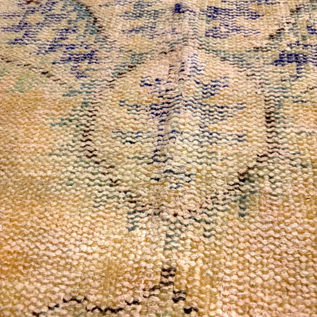 トルコ製ヴィンテージラグ150✖️104ナチュラルベージュラグ