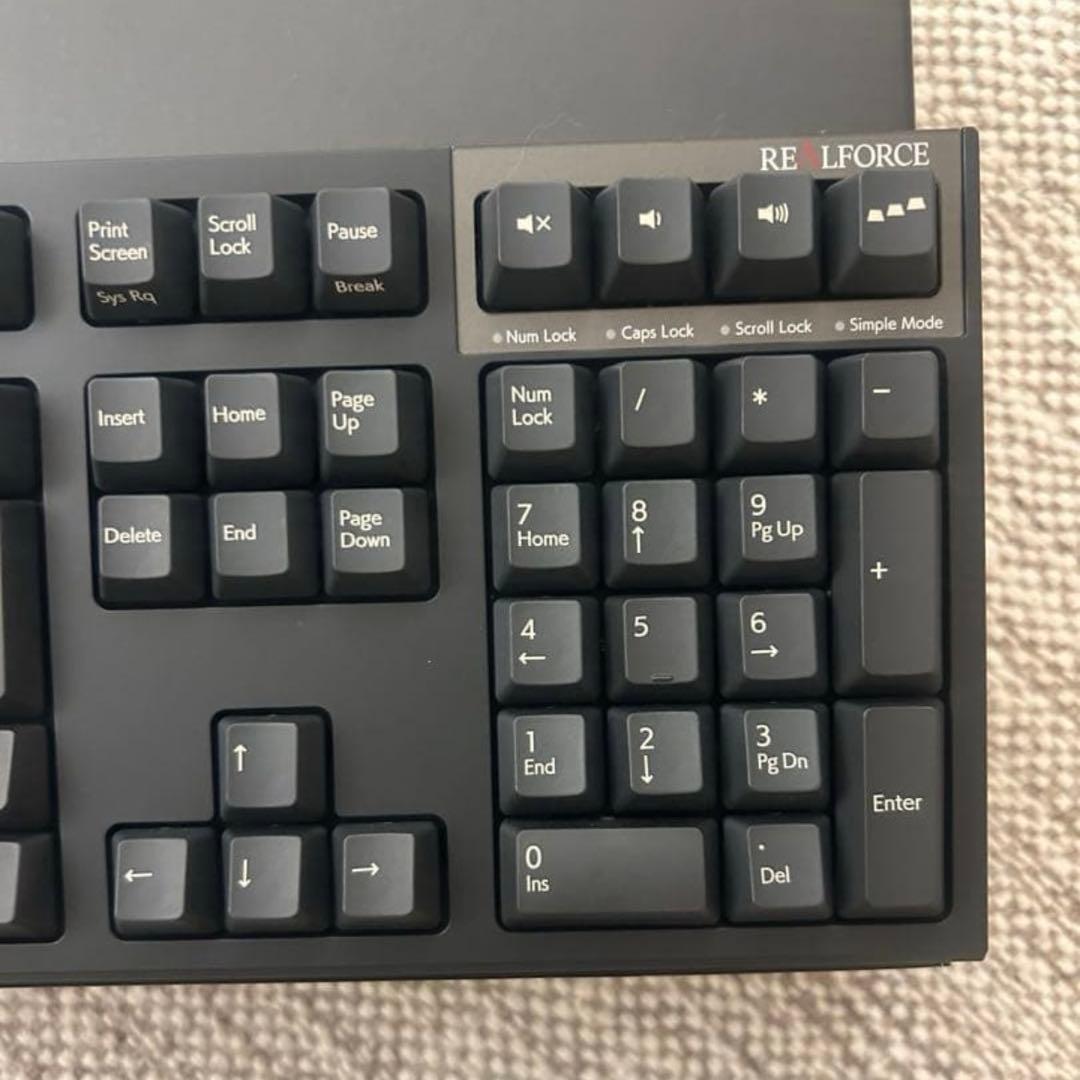 REALFORCE キーボード 日本語配列　R3SA13
