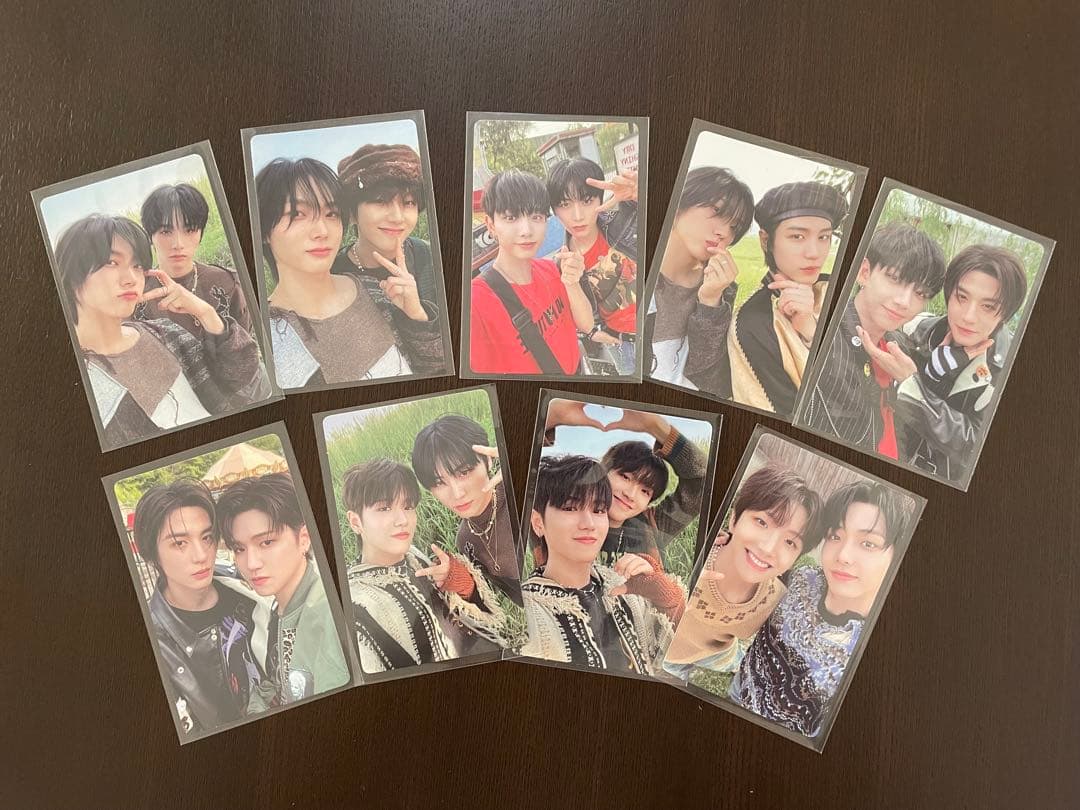 BOYNEXTDOOR WHY ユニットトレカ　9枚セット