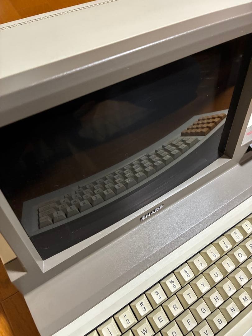 SHARP コンピュータ MZ-1200 ジャンク パソコン 昭和