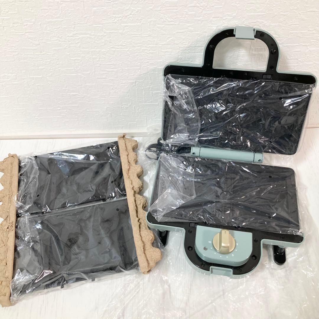 BRUNOムーミンホットサンドメーカー ダブル BOE051-BGR