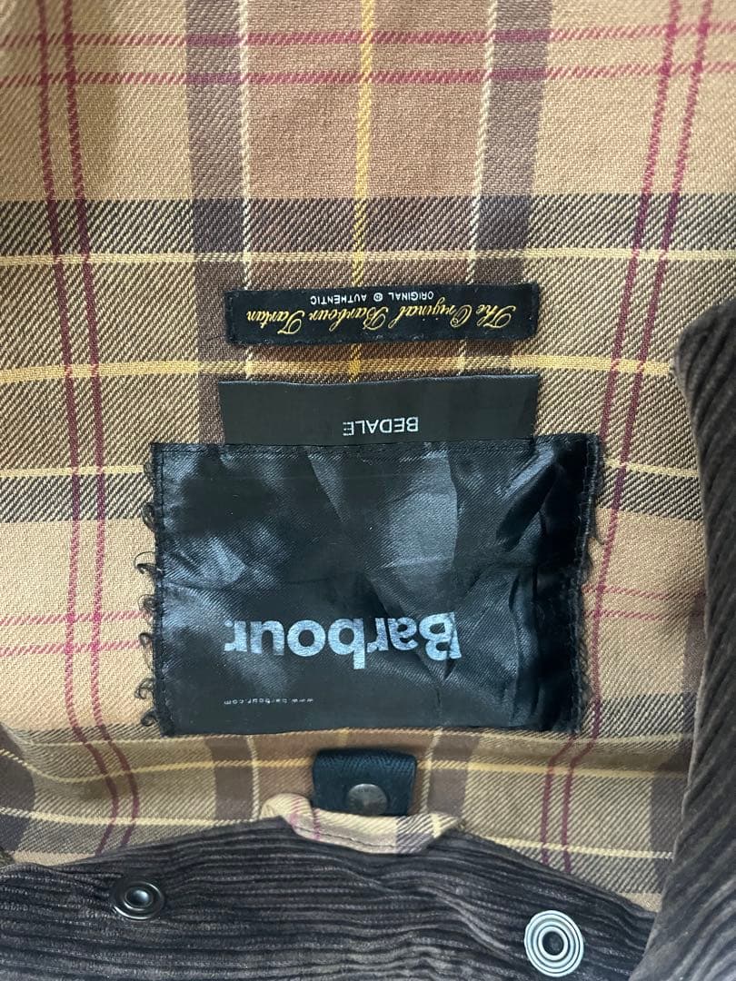 バブアー オイルドジャケット ビディル サイズ42