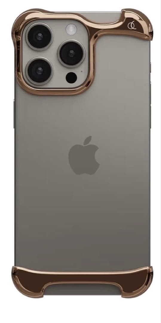 iPhone16Pro用 バンパーケース Arc Pulse ローズフロンズ