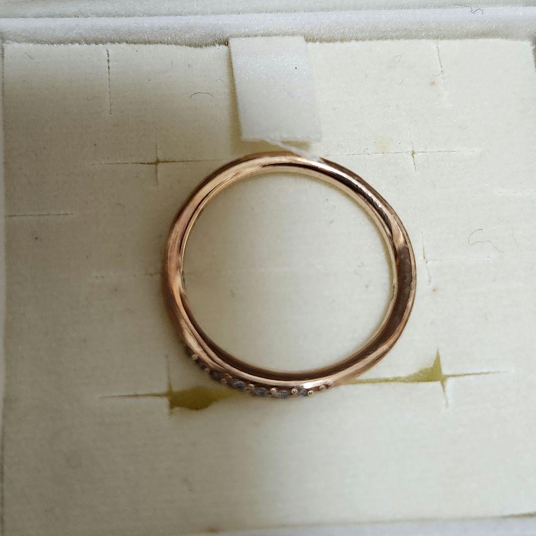 K10ピンクゴールドリング　10金ピンクゴールドリング