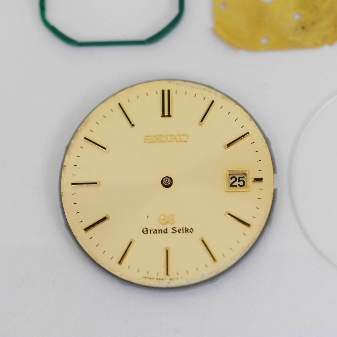 ボ*ン様 【純正】グランドセイコー 9587A ムーブメント 文字盤 風防 部品